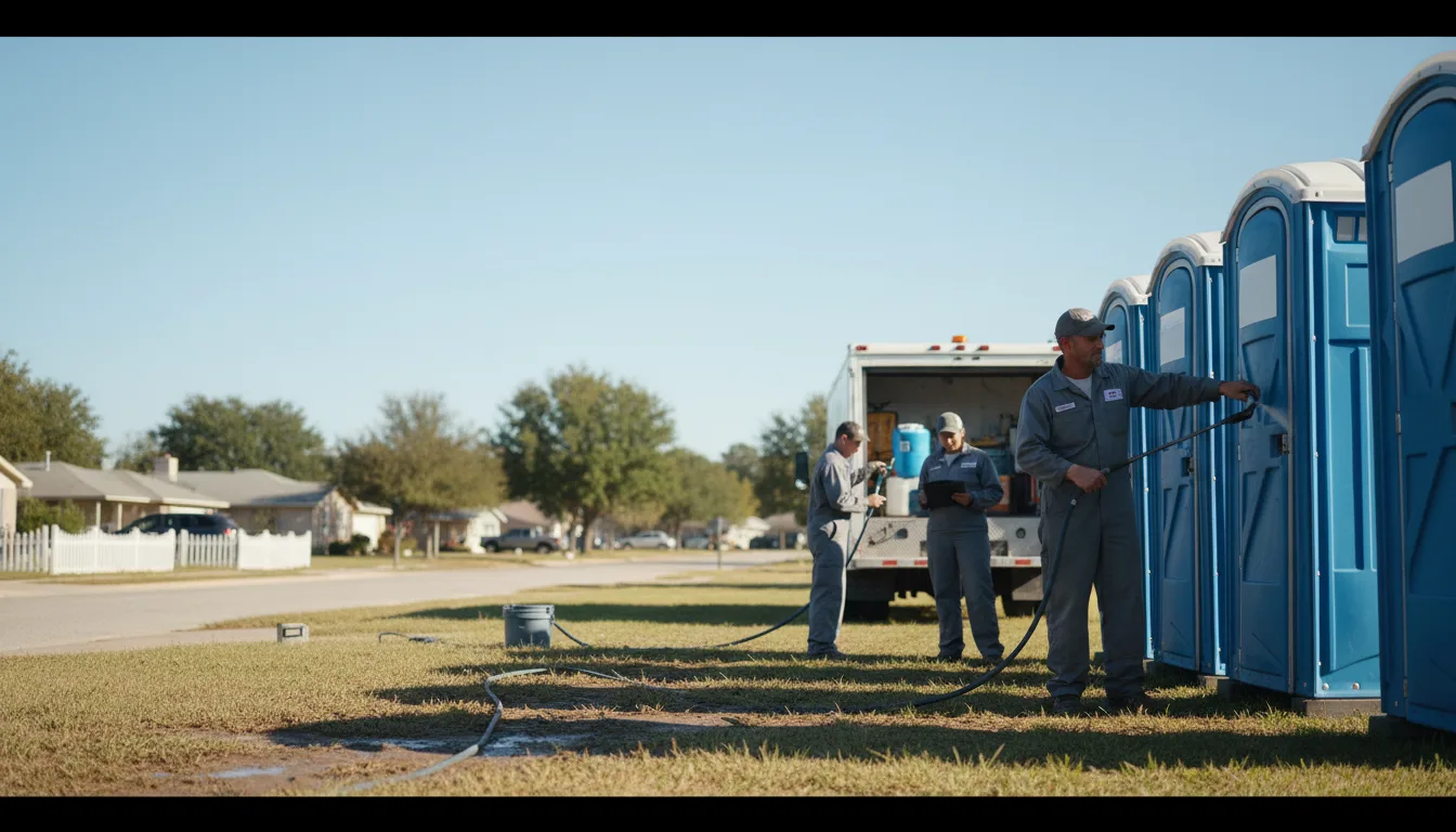 Long-Term Portable Toilet Rental in Humeston, IA near me